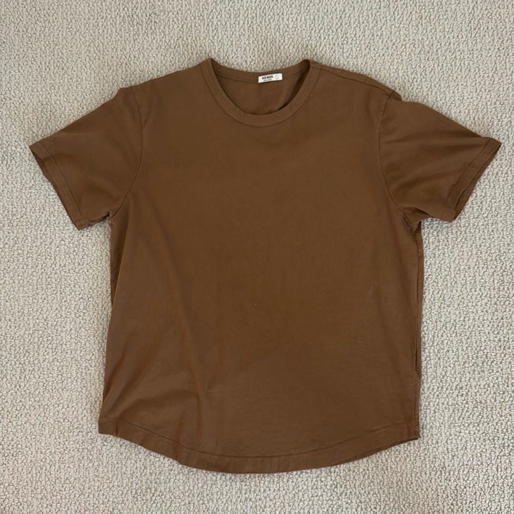 Buck Mason Curved Hem Tee